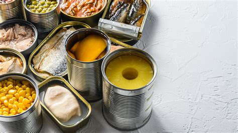 The Unexpected Household Item You Should Use To Store Canned Food