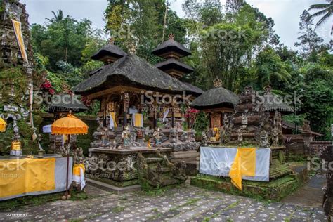 Temples Of Gunung Kawi Sebatu Complex In Bali Indonesia Stock Photo