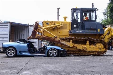 First off, it's a bit brash to drive a ferrari through the poor countries of central america. BoC destroys seized Ferrari | Tempo - The Nation's Fastest Growing Newspaper