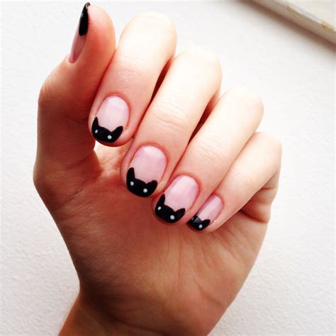 Gel Polish By Sofiamilk Depend Gellack In Black Nail Art Cat Nails