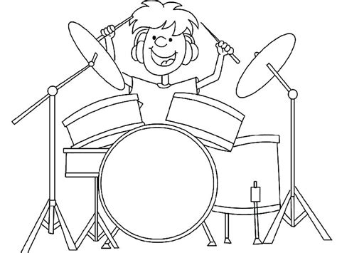 This drums coloring page is very popular if i could print it out. Drum Coloring Page at GetColorings.com | Free printable ...