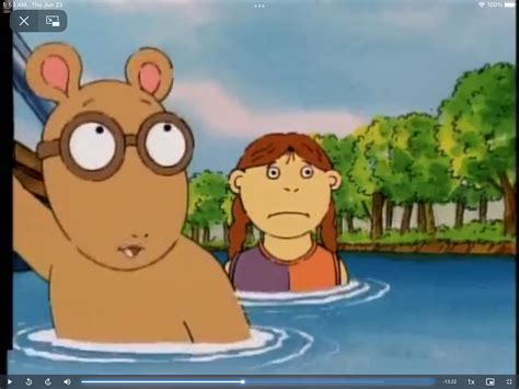 Muffy And Arthur In The Lake By Ddapcic On Deviantart
