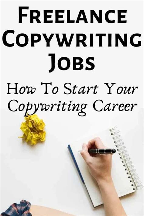 Freelance Copywriting Jobs 5 Steps To Start Your Copywriting Career