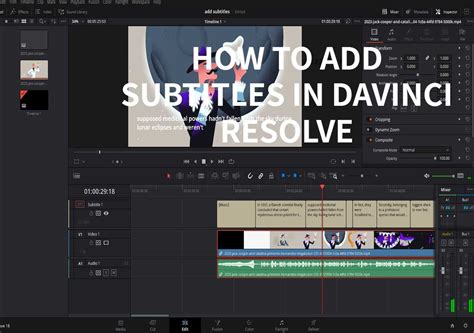 How To Add Subtitles In Davinci Resolve 2024 Easy Way📖