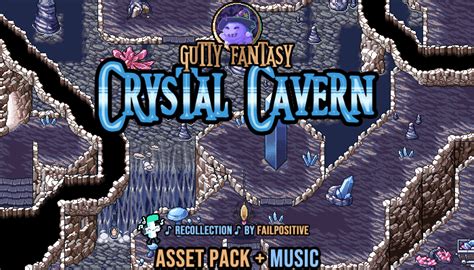 Gutty Fantasy Crystal Cavern Game Assets Music Gamedev Market