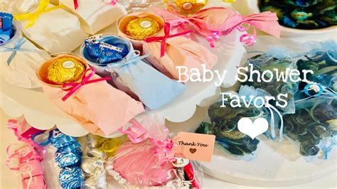 Diy Baby Shower Favors Boy And Girl Shower Favors Dollar Tree Youtube