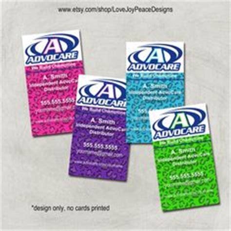 An captivating card depicts the brand picture of the association. 19 Best Tankprints Advocare business cards images ...