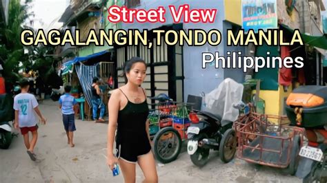 Walking Around The Neighborhood Of Gagalangin Tondo Manila Philippines [4k] Youtube