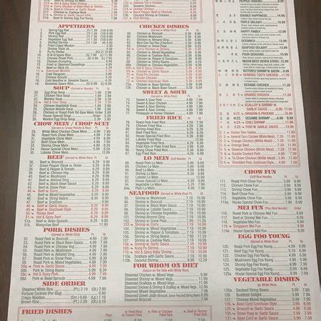 Good taste chinese food menu. Taste Good Chinese Restaurant, Niagara Falls - Menu ...