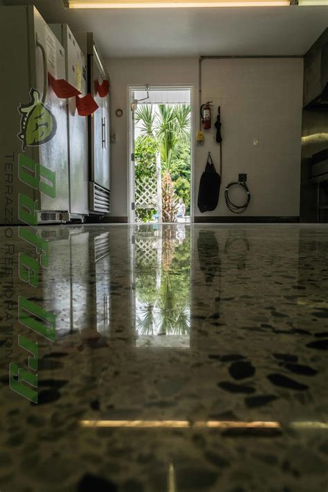 Cleaning Instruction For Diamond Polished Terrazzo Terrazzo