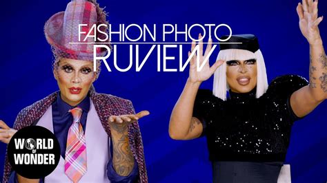 Fashion Photo Ruview Rupauls Drag Race Uk Series 1 Episode 3 Youtube