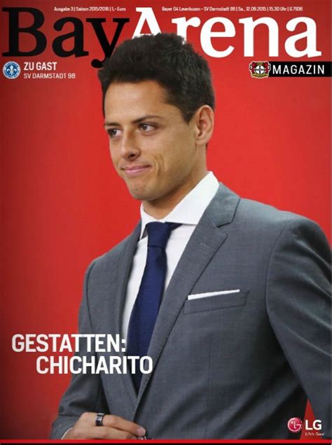 Chicharito En Portada De Revista Del Leverkusen El Siglo De Torreón