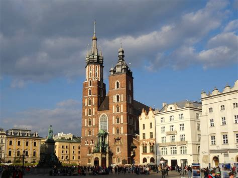 Famous Historic Buildings And Archaeological Site In Poland