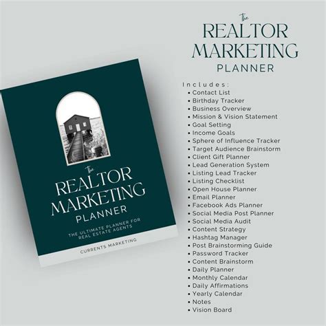 The Real Estate Marketing Planner Ultimate Tool For Realtors To Build A