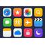 36 Apple Apps Vector Icons  GraphicsFuel
