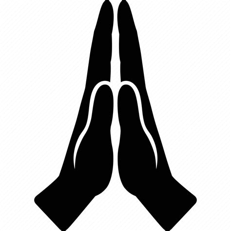 Beg Hands Pray Prayer Praying Together Worship Icon Download On