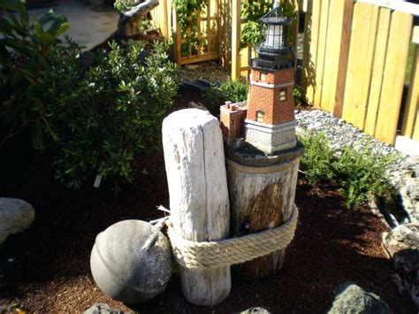 Nautical Garden Garden Makeover Nautical Themed Garden Ornaments