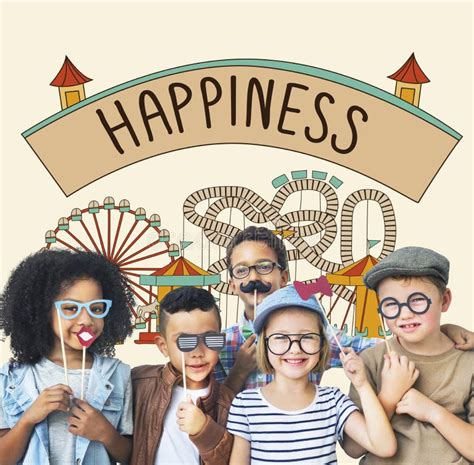 Happiness Happy Emotion Enjoy Fun Relaxation Concept Stock Photo
