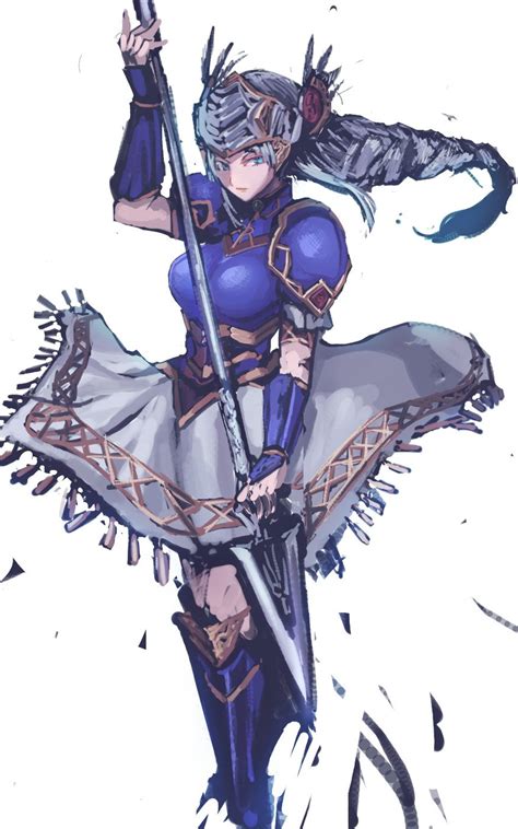 Lenneth Valkyrie Valkyrie Profile Drawn By Madsensei Danbooru