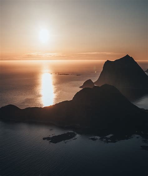 Midnight Sun In Lofoten Best Places To See — Hattvika Lodge