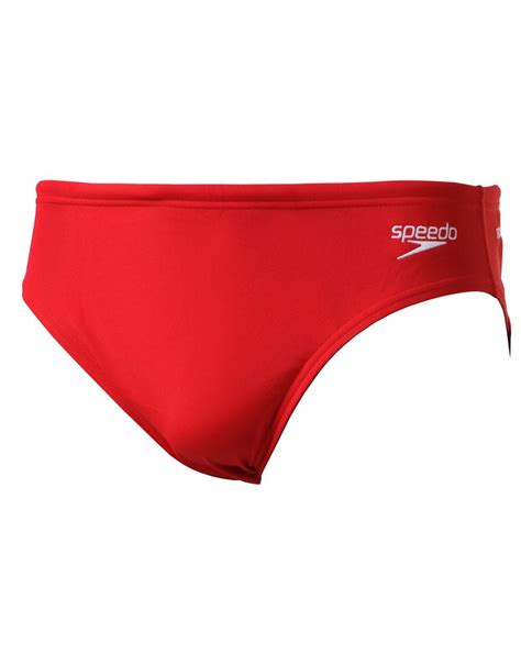 Speedo Endurance Plus 7cm Sportsbrief Usa Red Simply Swim Uk