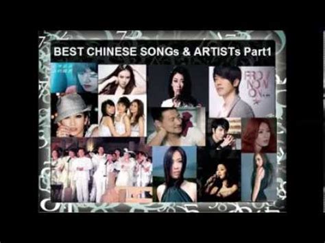 Learning how to sing the top chinese songs can be one of the best ways to spice up your language learning experience. Best Chinese Songs and Artists part 1 - YouTube