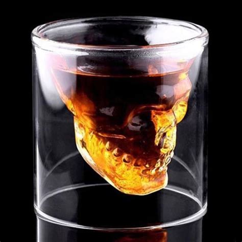 Crystal Skull Head Super Cool Shot Glasses