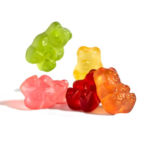 5 Natural Flavor Gummi Bears Gummy Bears Natural Flavor Gummies
