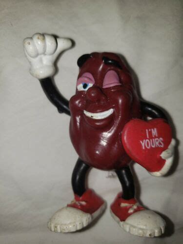 Vintage California Raisins Valentine Heart Im Yours Ebay