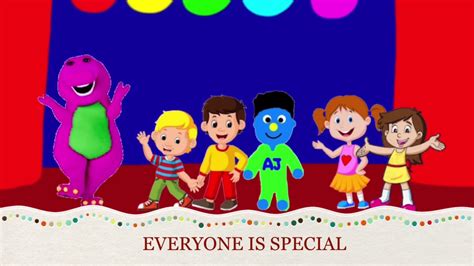 Barney Song Everyone Is Special My Version Youtube