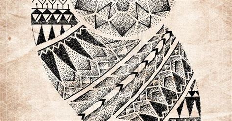 Geometric Tribal Tattoo Tattoos Dotwork Pointillism Pattern Mandala