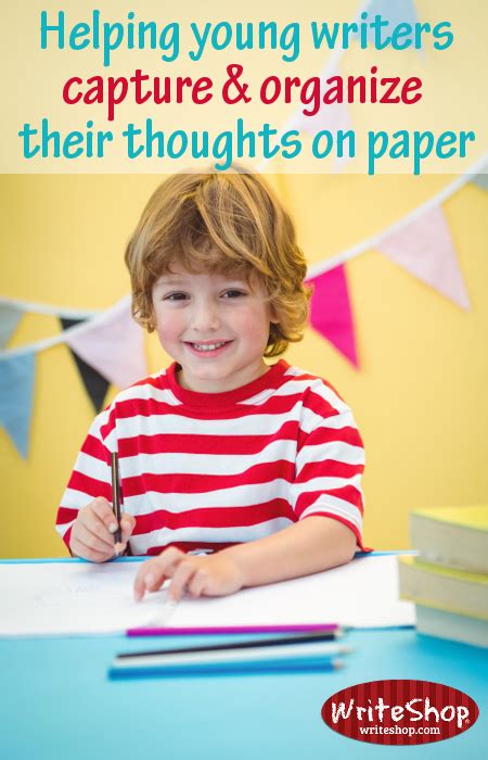 Helping Young Writers Capture And Organize Their Thoughts On Paper