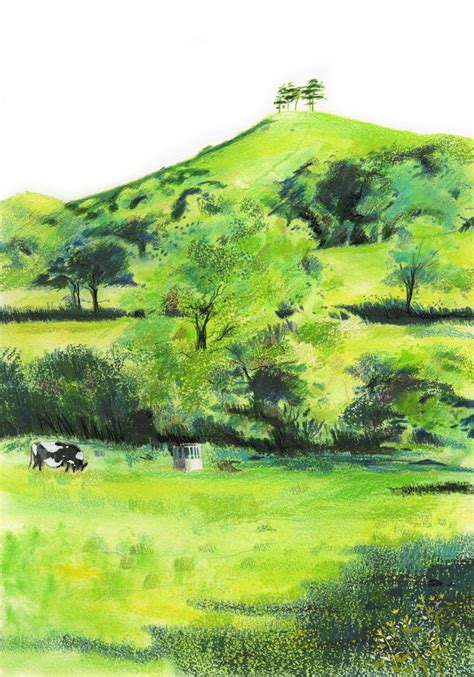 Colmers Hill Greeting Card And Fine Art Print