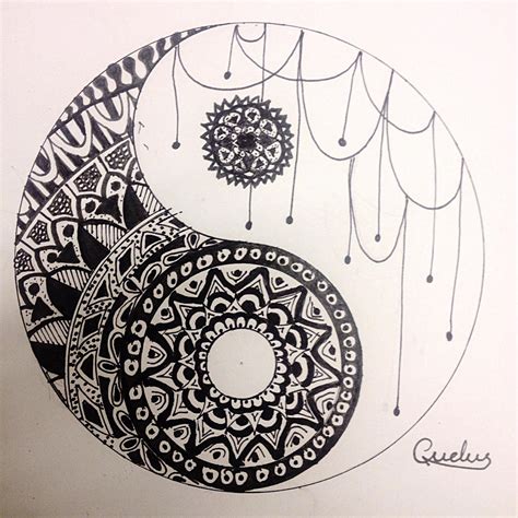 Yin Yang Mandala By Coosdalas On Deviantart