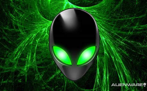 44 Green Alien Wallpaper