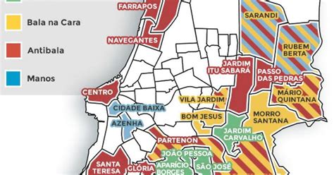 Mapa Das Facções Em Salvador