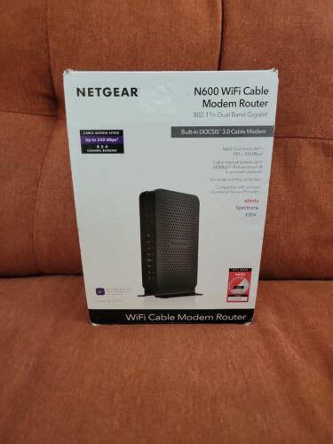 Netgear C3700v2 N600 Wireless Wifi Docsis 30 606449099089 Ebay