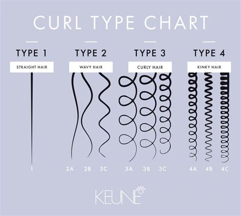 The Curl Type Chart To Better Understand Which Curl Pattern Your
