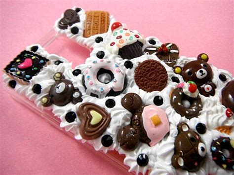 Chocolate Decoden Phone Case Samsung Galaxy S5 Case Sweets Etsy