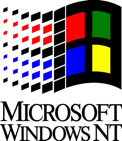 Dateimicrosoft Windows Nt 31 Logo With Wordmarksvg
