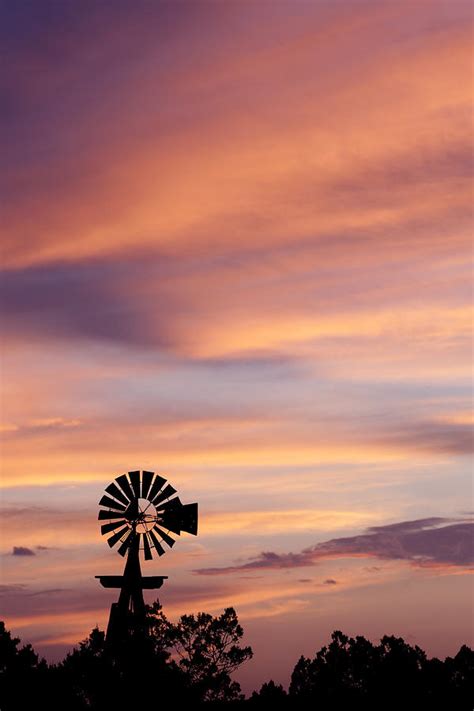 Windmill Sunset 5 Photograph By Paul Huchton Fine Art America