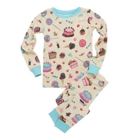 Girls Hatley 2 Piece Pajama Set Candy Print Size 5 Last Pair Pjacand002