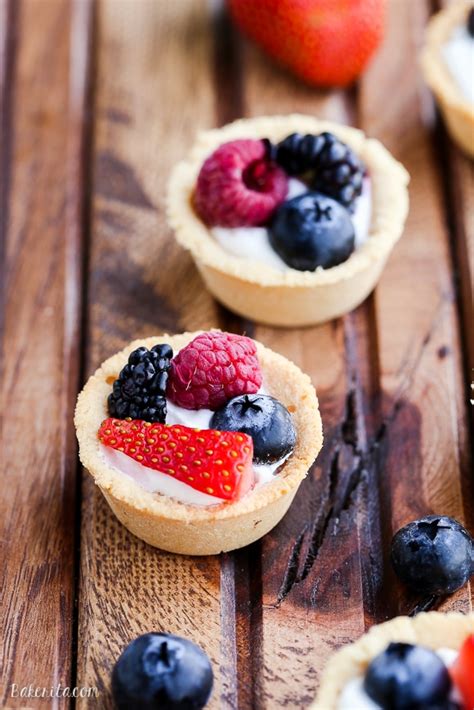 Maybe you would like to learn more about one of these? Mini Berry Tarts (Paleo, Gluten Free + Vegan) - Bakerita
