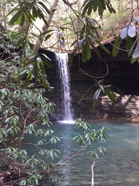 Just Off The John Muir Trail Beaver Creek Falls Is Fantastic In February
