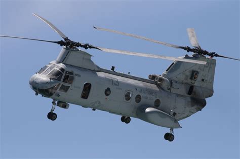 Ch 46 Sea Knight Helicopter Free Stock Photo Public Domain Pictures