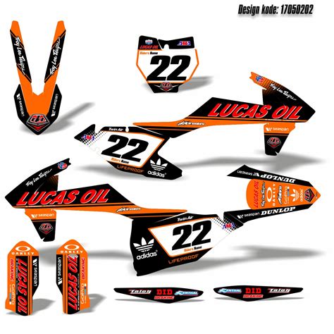 Graphics Kit Stickers Decals For Ktm Sx Sxf 125 250 350 450 Etsy