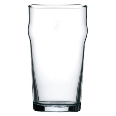 arcoroc nonic pint glasses 570ml ce marked pack of 48 s053 buy online at nisbets
