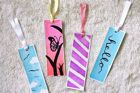 How To Draw A Bookmark 16 Easy Handmade Bookmark Ideas For Kids To
