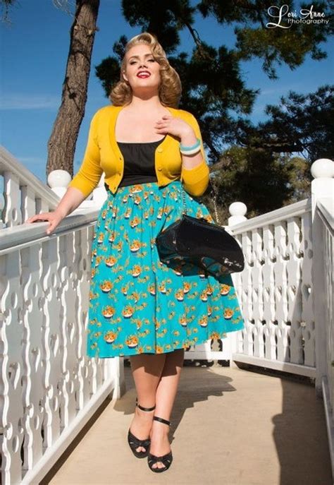 This Vintage Plus Size Rockabilly Fashion Style Outfits Ideas 3 Image