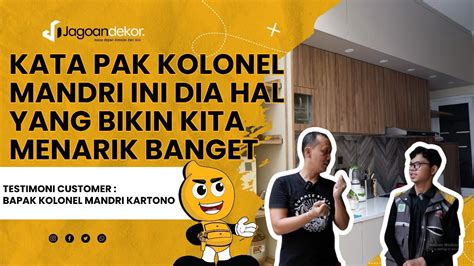 Reaksi Setelah Kitchen Set Modern Mewah Selesai I Testimoni Konsumen